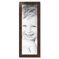 thumbnail image 2 of ArtToFrames 11x34" Honors Mahogany Picture Frame, Brown Wood Poster Frame, with Regular Acrylic and 2 (FBPL-5155), 2 of 7