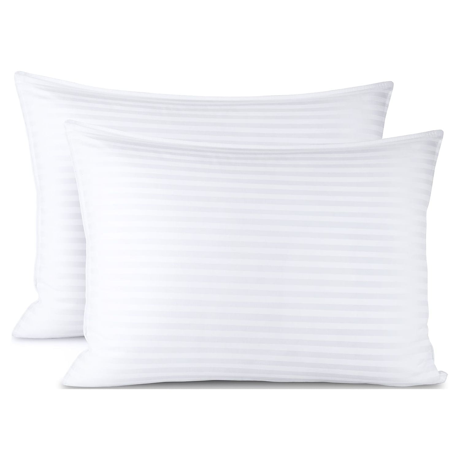 Nestl Queen Pillows for Bed 2 Pack, Down Alternative Cooling Gel Bed Pillows, 20" x 28"