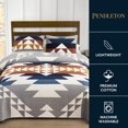 thumbnail image 4 of Juego de edredón Pendleton Explorer Full/Queen, azul y gris, 4 of 8
