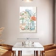 thumbnail image 3 of Elephant Stock Seaside Petals Ii Wall Art - Vertical Multi Panel Canvas - Living Room Wall Decor - Floral And Botanical Multi Panel - Beige And Gray Decor By Mary Urban - 28" x 45", 3 of 8