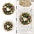 thumbnail image 1 of WIFKLSIIPG Wreath Spring and Summer Style Colorful Small Flower Wreath Door Knocker, 1 of 6