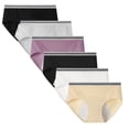 thumbnail image 1 of Hbhpov Teen Girls Menstrual Period Pants Leakproof Knickers Briefs 6 Pack, Size 10-18, 1 of 6