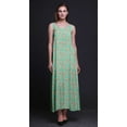 thumbnail image 2 of Bimba Robe Longue pour Femmes en Rayonne à Imprimé d'Oiseaux Chic Bohème d'Été Maxi de Plage - Moyen, 2 of 5
