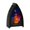 C001- Style A, variant on Halloween Pumpkin Decor, Halloween Indoor Decor, Haunted House Decorations, Battery Operated Lantern, Lighted Pumpkins, This Gothic Arched Hanging Led Pumpkin Ornament Is Powered