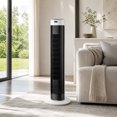 thumbnail image 5 of Slim Bladeless Tower Fan with Remote Control,Quiet Standing Cooling Fan for Bedroom Living Room Office,Space Saving Air Circulation Fan, 5 of 9