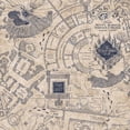 thumbnail image 2 of Harry Potter Marauder's Map Peel & Stick Wallpaper, 2 of 18