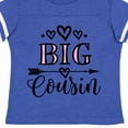 thumbnail image 3 of Inktastic Girls Big Cousin Announcement Gift Toddler Toddler Girl T-Shirt, 3 of 4
