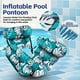 thumbnail image 3 of Flotadores de Piscina para Adultos, Tumbonas Inflables para Piscina, Hamaca Flotante con Estampado de Plantas, Sillas Inflables de Agua, Balsas de Fideos A, 3 of 5