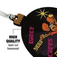 thumbnail image 3 of Dance Your Cares Aware Fraggle Rock Red Wood Christmas Tree Holiday Ornament, 3 of 7