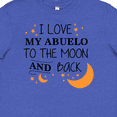 thumbnail image 4 of Inktastic I Love My Abuelo to the Moon and Back Youth T-Shirt, 4 of 5