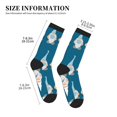 thumbnail image 3 of KLL Nurse Doctor Gnomes Print Cool Socks Men's Women's Crew Socks Funny Crazy Novelty Stockings, 3 of 7