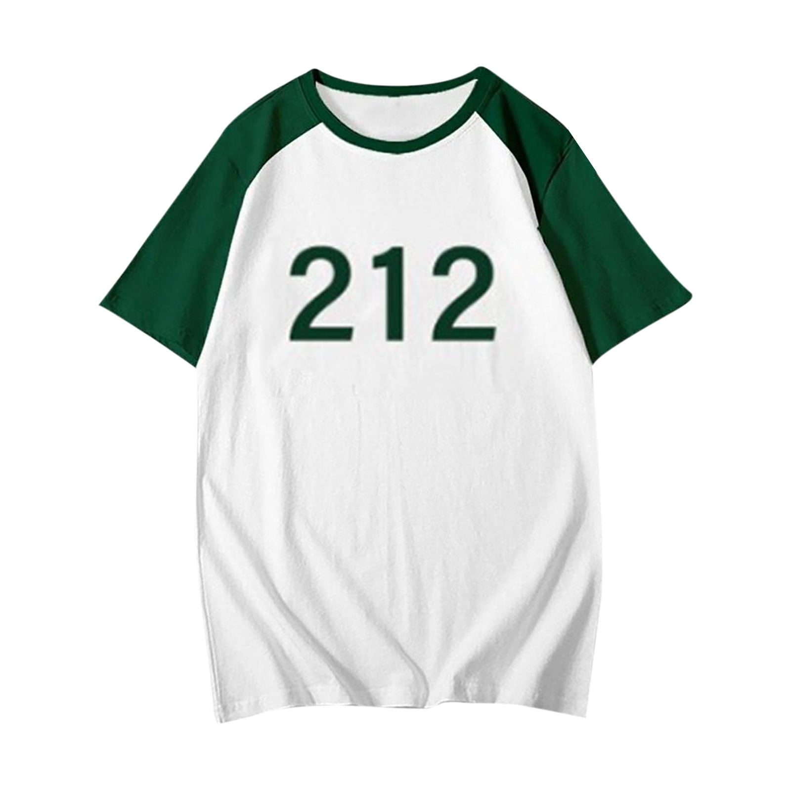 YZHM Squid Game Same Style Raglan Loose And Comfortable T-shirt | Walmart  Canada