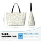thumbnail image 4 of Fotbe White Rabbit Bolsa de Viaje para Playa - Resistente al Agua, Bolsa Tote de Gran Capacidad y Ligera con 7 Bolsillos para Mujeres y Hombres, 4 of 7