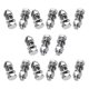 thumbnail image 4 of 15 Piezas M8 X 20 Tornillos Hexagonales Tuercas Autoblocantes Accesorios de Hardware Hexagonal, 4 of 9