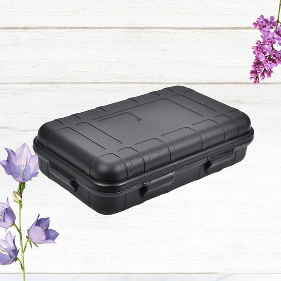 KAKOWELY Large Waterproof Storage Box Outdoor Holder Lockable Tool Box Pp Material Shockproof