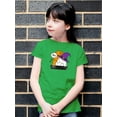 thumbnail image 2 of Cute Sleepy Ghost. T-Shirt Juniors -Image by Shutterstock,  Small, 2 of 4