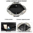 thumbnail image 2 of Daisy Women's Large Weekend Travel Bag Moving Canvas Handbag Thick Double Layer Beach Weekend Travel Unisex Hospital Maternity Delivery with Toiletry Waterproof, 2 of 5