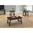 thumbnail image 1 of Monarch Specialties Table Set, 3pcs Set, Coffee, End, Side, Accent, Living Room, Laminate, Brown, Transitional, 1 of 3