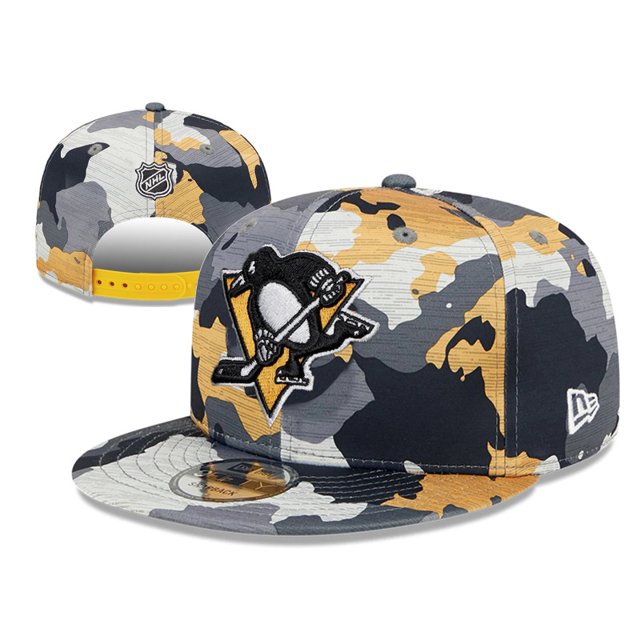 NHL Tapas Pittsburgh Penguins Snapback Gorra Moda Para Hombres Unisex Ajustable Deportes Hockey