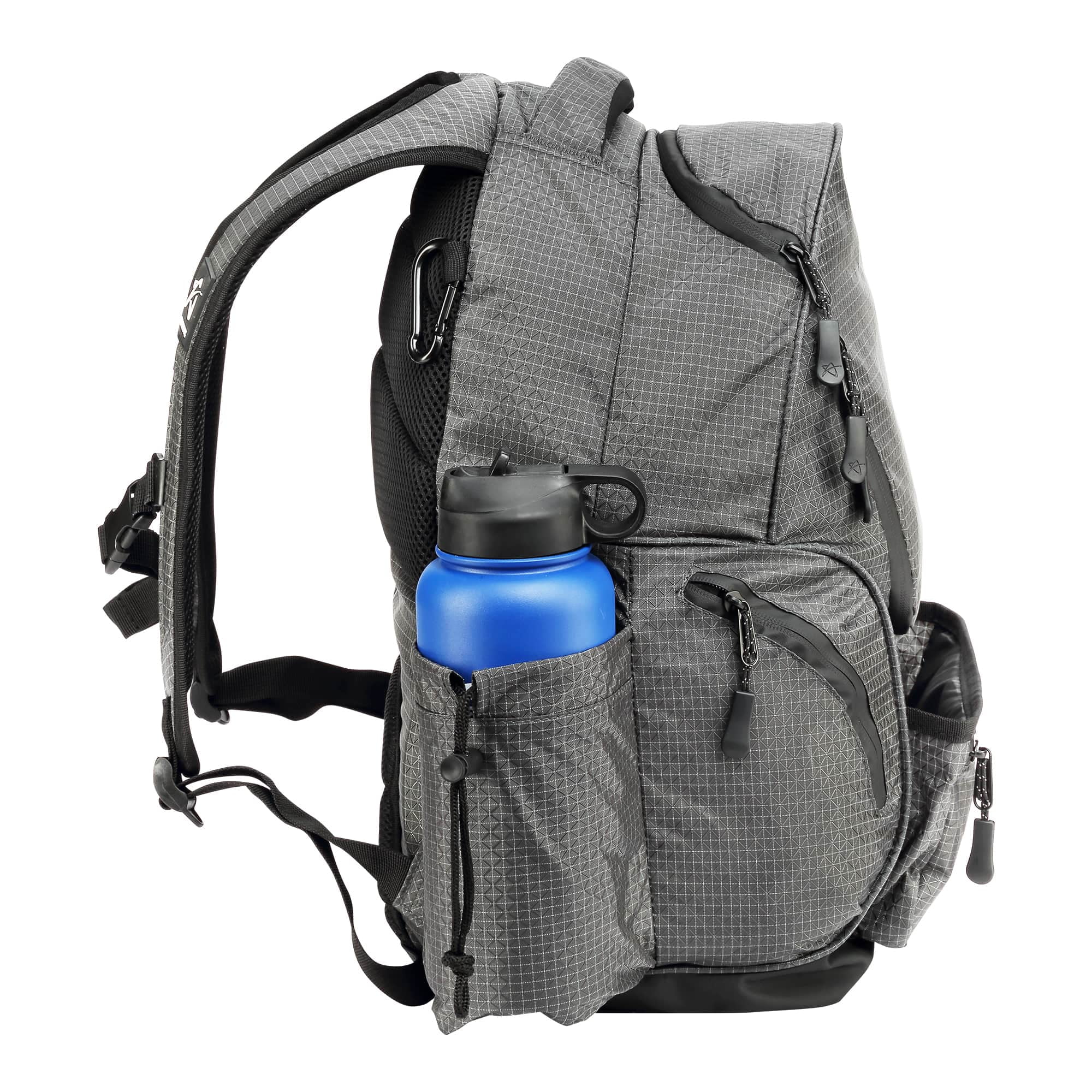 Prodigy Disc BP-3 V3 Disc Golf Backpack | Frisbee Golf Bag with 30+ Disc Capacity | Disc Golf Bag Backpack - Great for Beginners | Tear and Water Resistant | Large Disc Golf Bag (Charcoal)