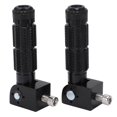 thumbnail image 1 of 1 Pair Universal Motorcycle Footrests Rear Set Footpegs with 8mm Mounting Bolts Replacement for Aprilla, 1 of 5