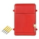 thumbnail image 2 of Buzón de pared con cerradura, buzón de sugerencias, organizador multiusos Rojo, 2 of 8