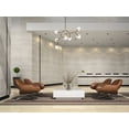 thumbnail image 6 of Cavoli 7 light in Light Antique Brass and Flat Black Pendant, 6 of 7