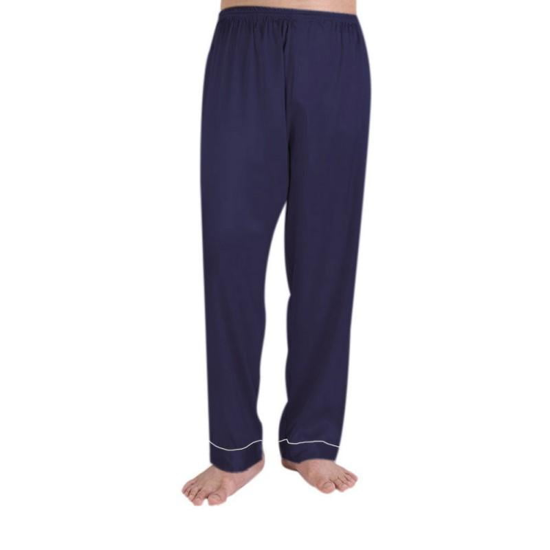 Men's sleeping pants Silk sleepwears Casual Pajamas Loose Home Wear