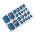 thumbnail image 1 of Soidarity Pegatina para uñas de los pies, envolturas de plantas de flores completas, autoadhesivas, impermeables, bricolaje, calcomanías hechas Cuidado de los pies Numero 5, 1 of 6