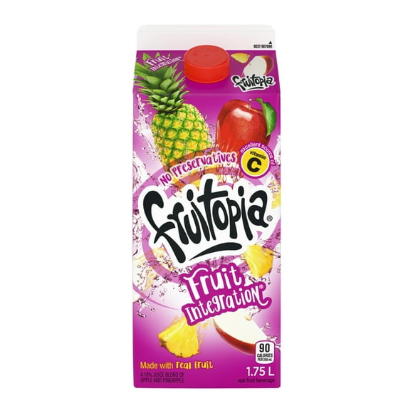 Fruitopia Fruit Integration Gable top, 1.75 Liters, 1.75 x L