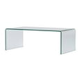 thumbnail image 3 of Table Basse Cascade en Verre Trempé Clair Curvo, 3 of 5