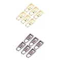 thumbnail image 1 of Paquete Etiquetas De Cremallera Desmontables eparación De Para Bolsas De Ropa Dorado Hugo Etiquetas de cremallera de reparación negras, 1 of 1