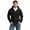 JET BLACK, variant on Port & Company Men's Big and Tall Full-Zip Hooded Sweatshirt Navy