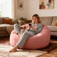thumbnail image 7 of FOROUTIA 3‑in‑1 Design Bean Bag Chair,Convertible Bean Bag Chair Bed & Lounger with Washable Cover, 7 of 7