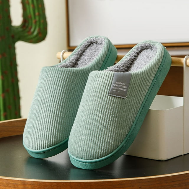 Warm and Women's Slippers for Cold Weather Indoor Comfort with Soft Sole Design