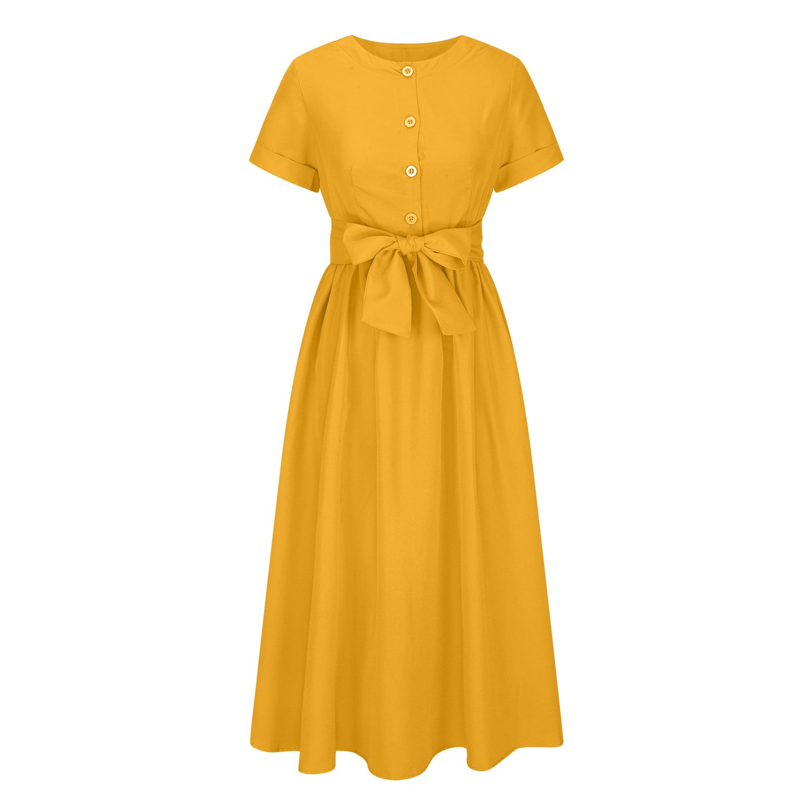 Summer Savings SMihono Women's 1950s Vintage Retro Casual