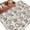 Dark Gray Beige, variant on 5'x7' Area Rugs for Living Room Bedroom, Vintage Floral Washable Rug Carpet Runner Indoor Outdoor, Grey Spring Dandelion Plants Flower Botanical Non Slip Floor Mats Area Rug for Kitchen, Nursery