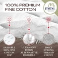 thumbnail image 4 of MAXI RV Size (48 x 75) Mattress Pad - Luxurious Cotton Sateen Mattress Protector - Soft, Comfortable, & Breatheable Mattress Cover - Mattress Pad Protects Mattress from Dust, Dirt, Spills, and Stains, 4 of 9