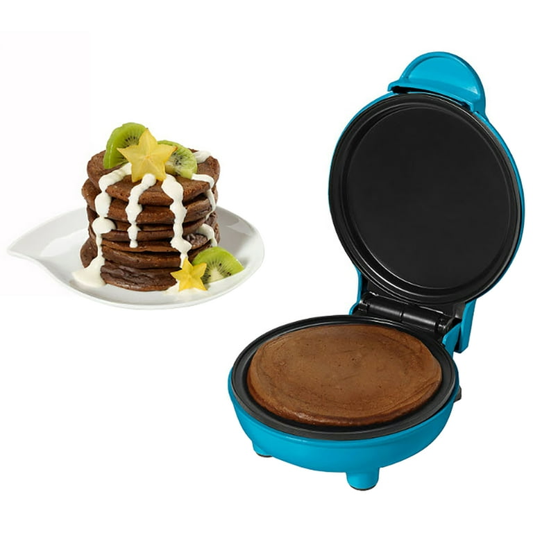 Retro Mini Pancake Maker, Blue – Cheap as Chips