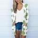 thumbnail image 1 of Puntoco Mujer Abrigo Moda Mujer Estampado Suelto Manga Larga Cardigan Abrigo Blusa Navidad Liquidación Puntoco Puntoco-4078, 1 of 7