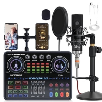 HyperX QuadCast S RGB USB Microphone for Gaming, Streaming