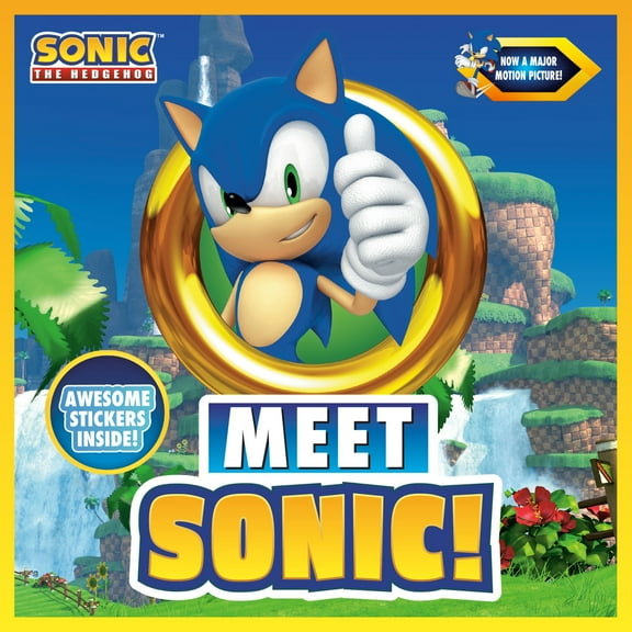 Pre-Owned Meet Sonic!: A Sonic the Hedgehog Storybook (Paperback) 0593093933 9780593093931