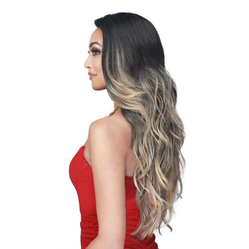 Laude & Co 13x7 HD Glueless Free Parting Human Hair Blend Wig - Kelly
