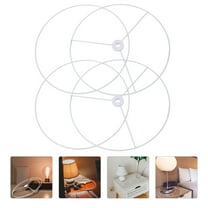 TABLZONE Iron Lampshade Holder Bracket for Extra Large Drum Lamp Shades, Lamp Frame Supplies, and Easy to Install