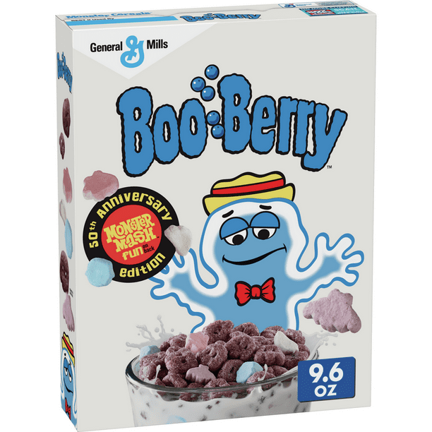 Boo Berry Breakfast Cereal, 9.6 oz Box