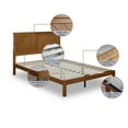 thumbnail image 3 of MUSEHOMEINC 12 Inch Solid Wood Platform Bed Frame with Wooden Slats, Full, 3 of 10