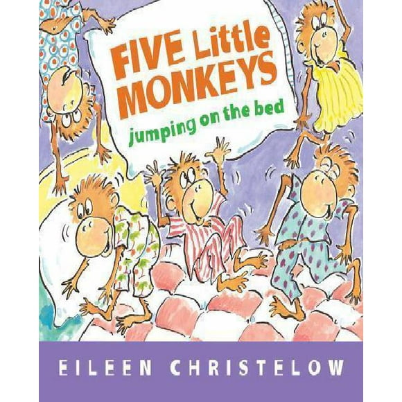Five Little Monkeys Jumping on the Bed (Padded Board Book) (A Five Little Monkeys Story)