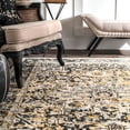 thumbnail image 4 of nuLOOM Lilah Medallion Vintage Area Rug, 4' x 6', Gold, 4 of 4