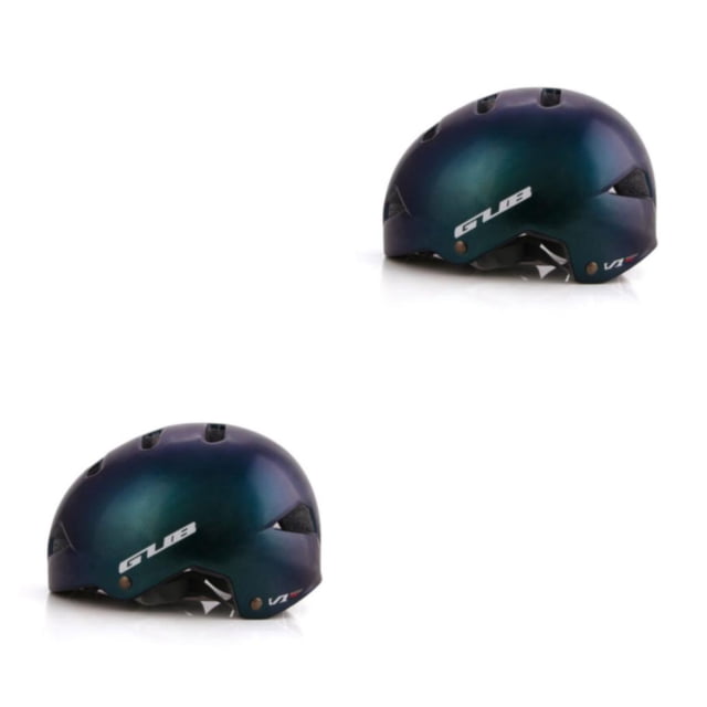 Eigraketly Casco de ciclismo Cascos Protección para la cabeza Sombrero transpirable multifuncional Suministros de equitación Accesorios Azul METRO 2piezas