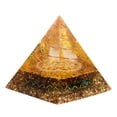 thumbnail image 1 of Ogen Pyramid Torre Cristal Natural Curación Energética Reiki Chakra 5 CM (A) Ogen Pyramid Copper Wire A, 1 of 9